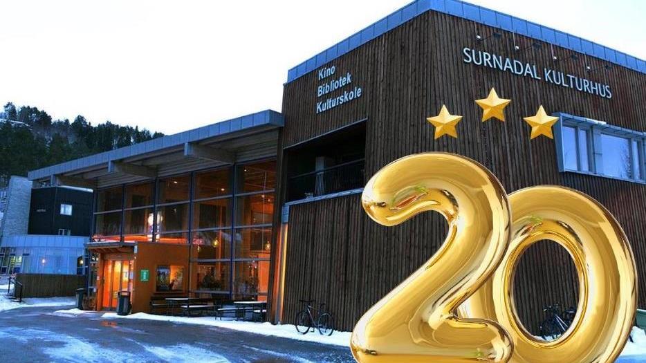 Lenke til artikkel: Jubileumsprogram 3. desember: Kulturhuset feirar 20 år!