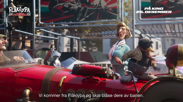 Lenke til artikkel: Førstemann til gratis Flåklypa-billettar på kino!
