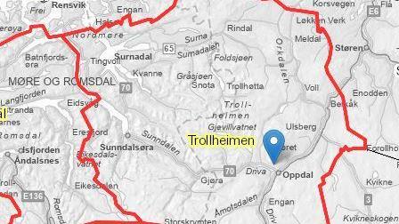 Lenke til artikkel: Varsel om STOR snøskredfare i region Trollheimen laurdag