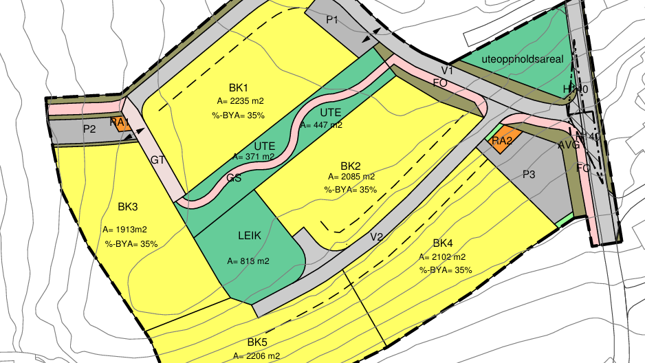 Lenke til artikkel: Detaljreguleringsplan for Vollan boligfelt - gbnr 61/21 m.fl. - offentleg ettersyn
