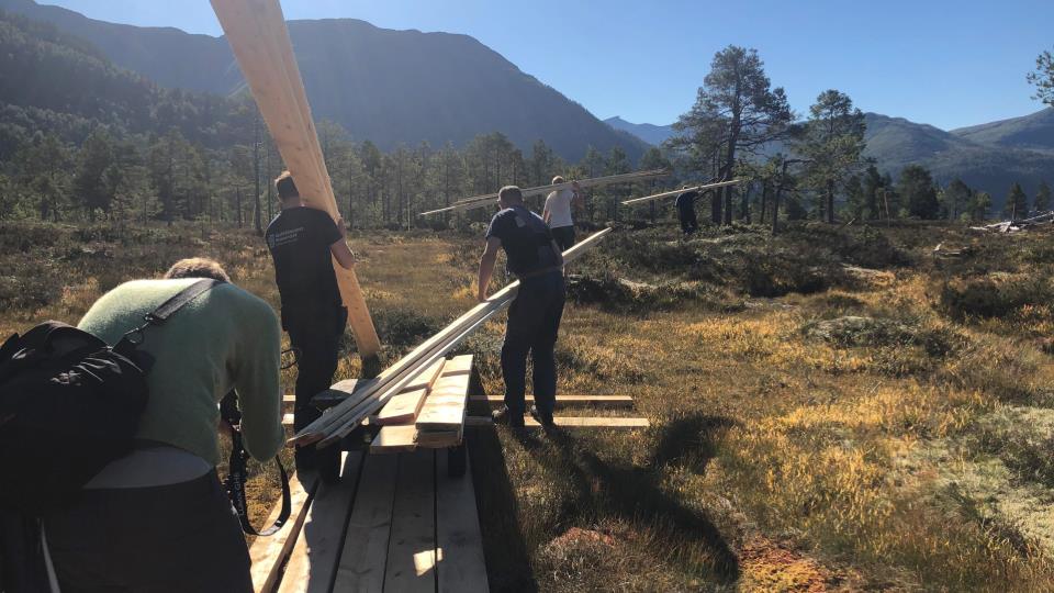 Lenke til artikkel: Viktig informasjon om ferdsel under anleggsperioden på Kavlvegen kultursti