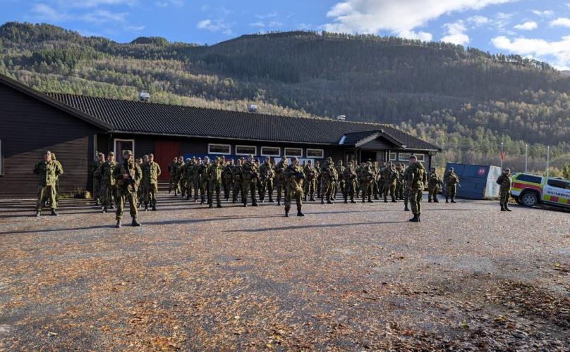 Lenke til artikkel: Militærøving på Nordmøre 13. - 20. oktober - aktivitet i Surnadal